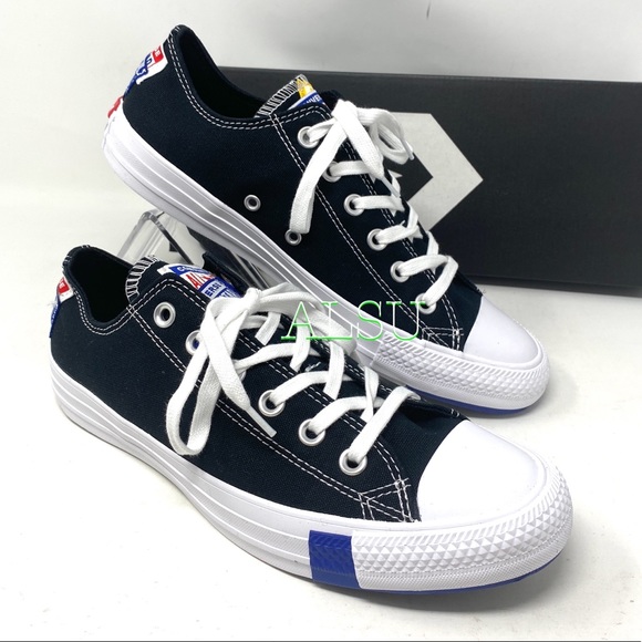 Converse Other - Converse Ctas Canvas Low Black Rush Blue Men’s